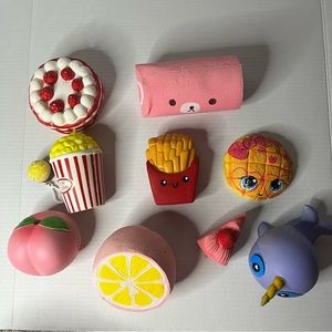 Squishies 10 Piece Bundle